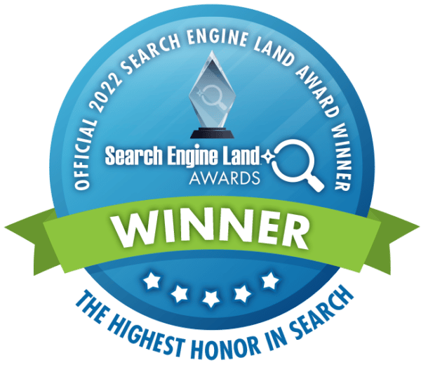 Search Engine Land - Small SEO Agency of the Year 2022