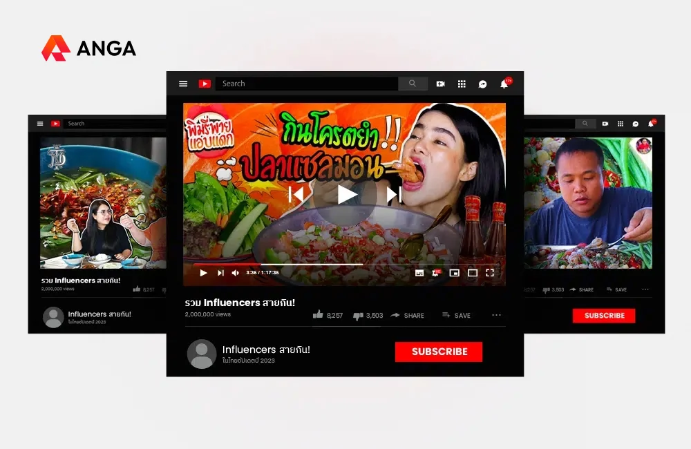 จัดอันดับ Influencer สายอาหาร 30 ช่อง