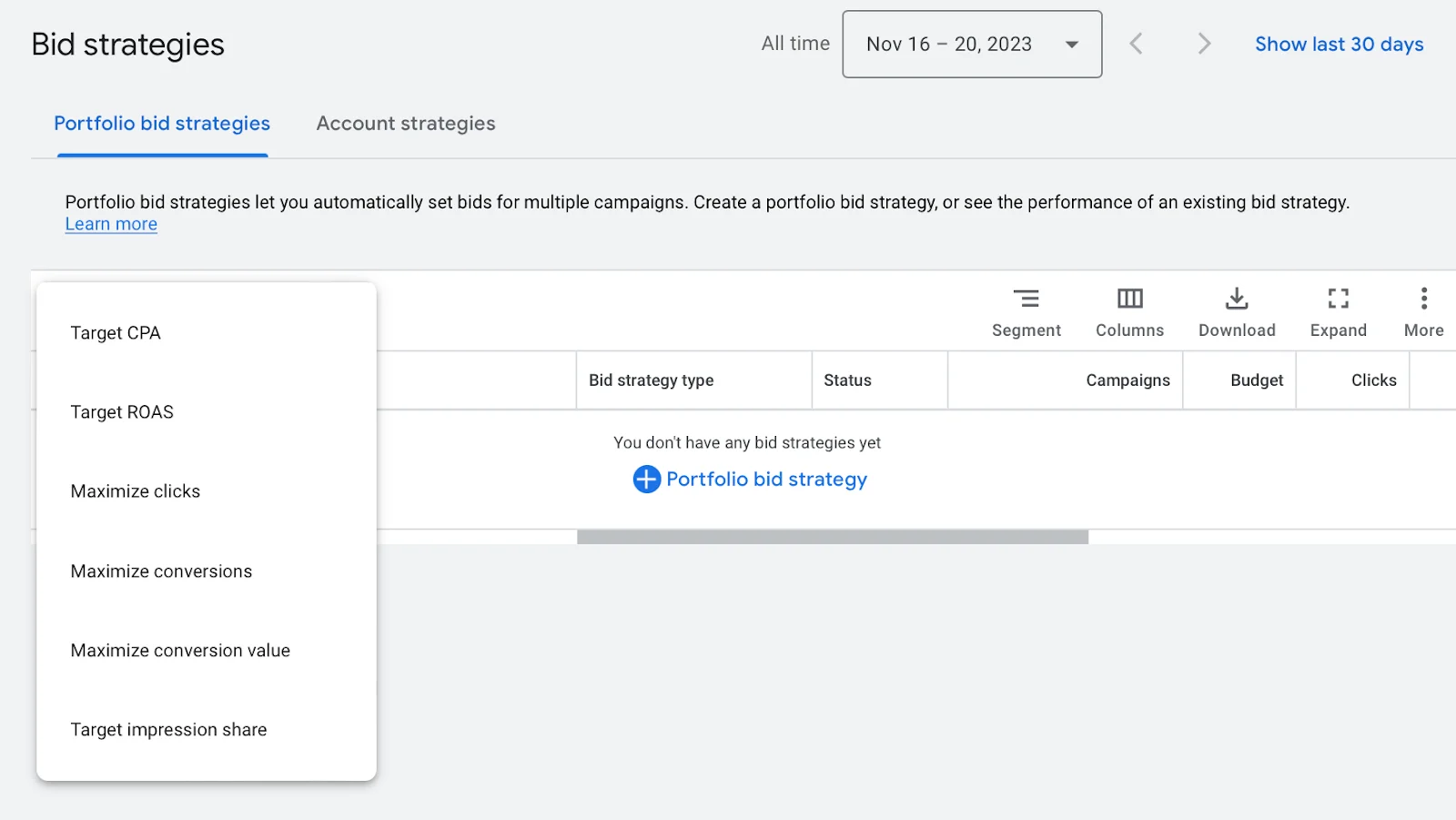 Google Ads Bidding Strategies