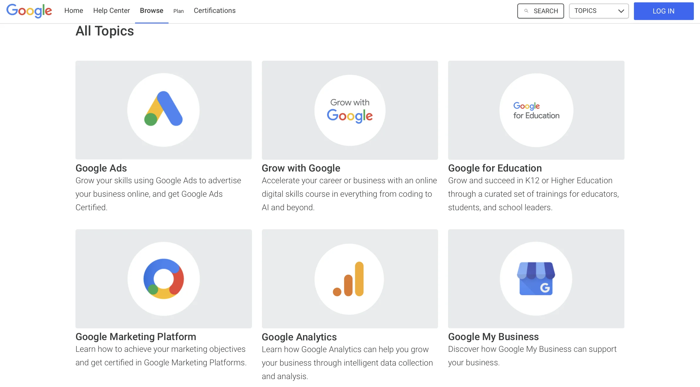 Google Skillshop