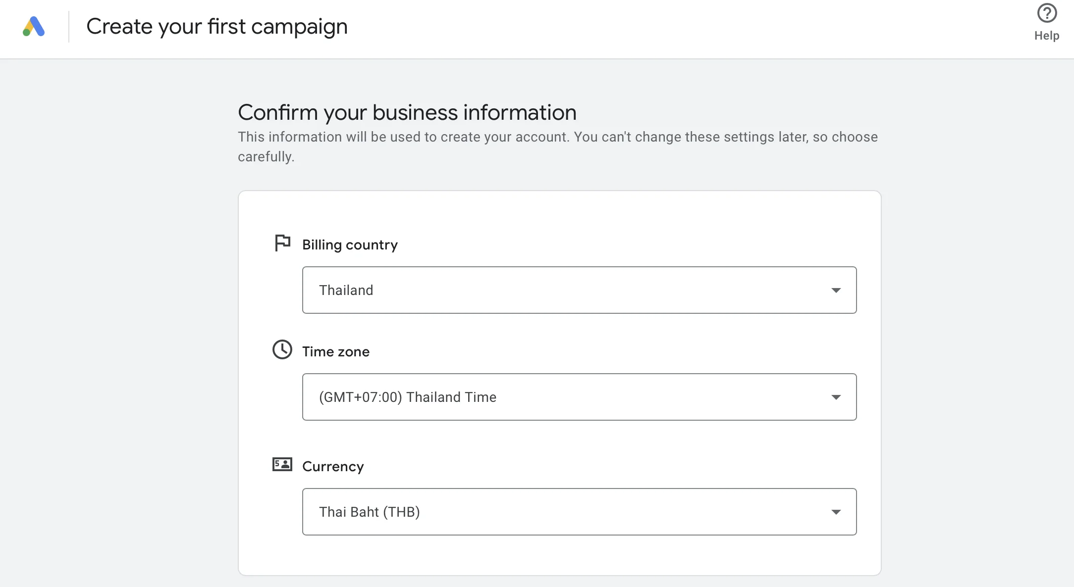 วิธีสมัคร Google Keyword Planner 4