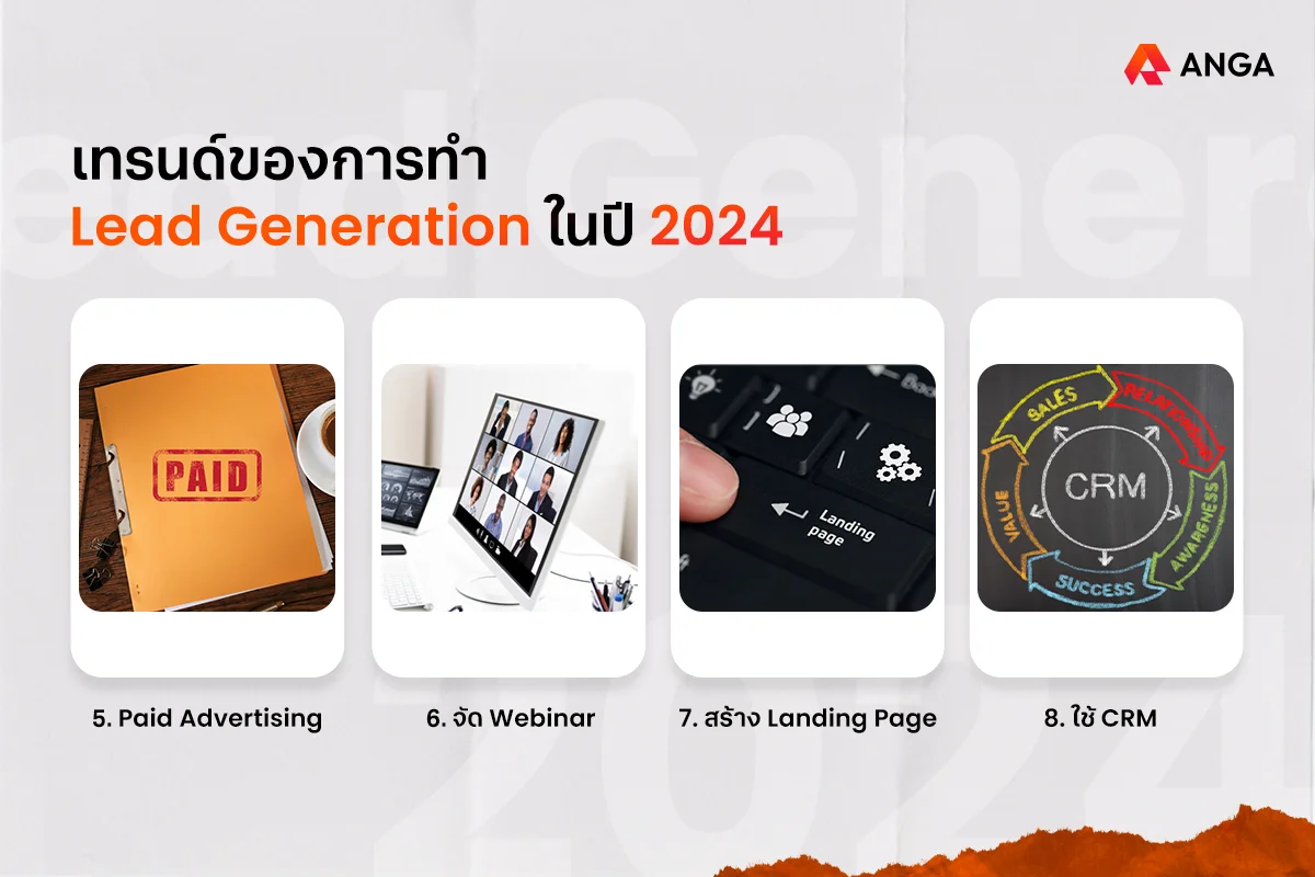 กลยุทธ์ Lead Generation ที่เหมาะสำหรับใช้ในปี 2024 2