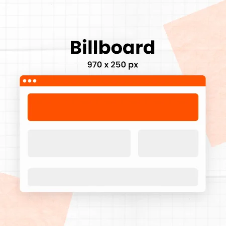 ขนาด Billboard