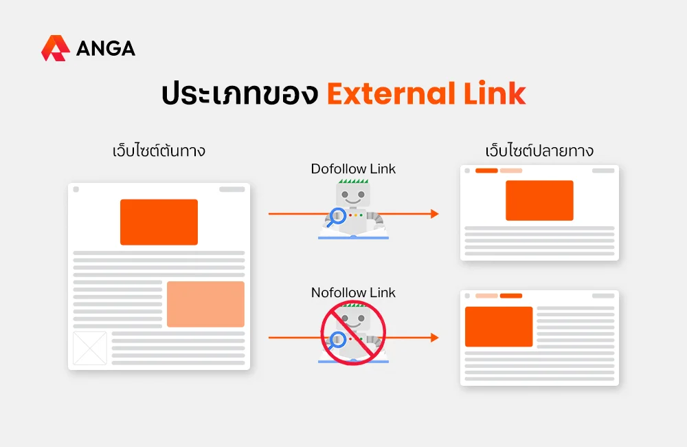 ประเภทของ External Link
