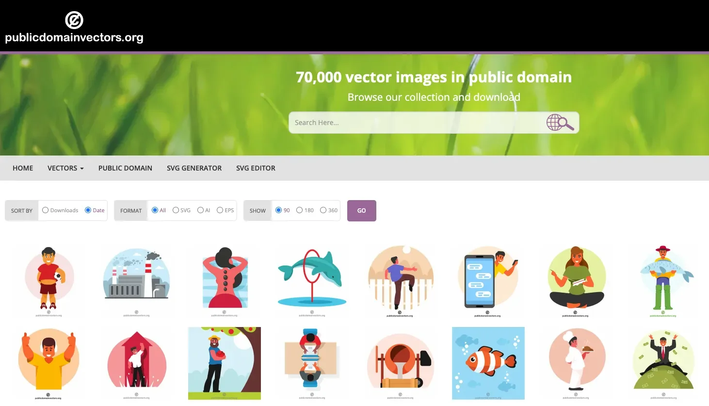 เว็บโหลดรูปภาพฟรี Publicdomainvectors