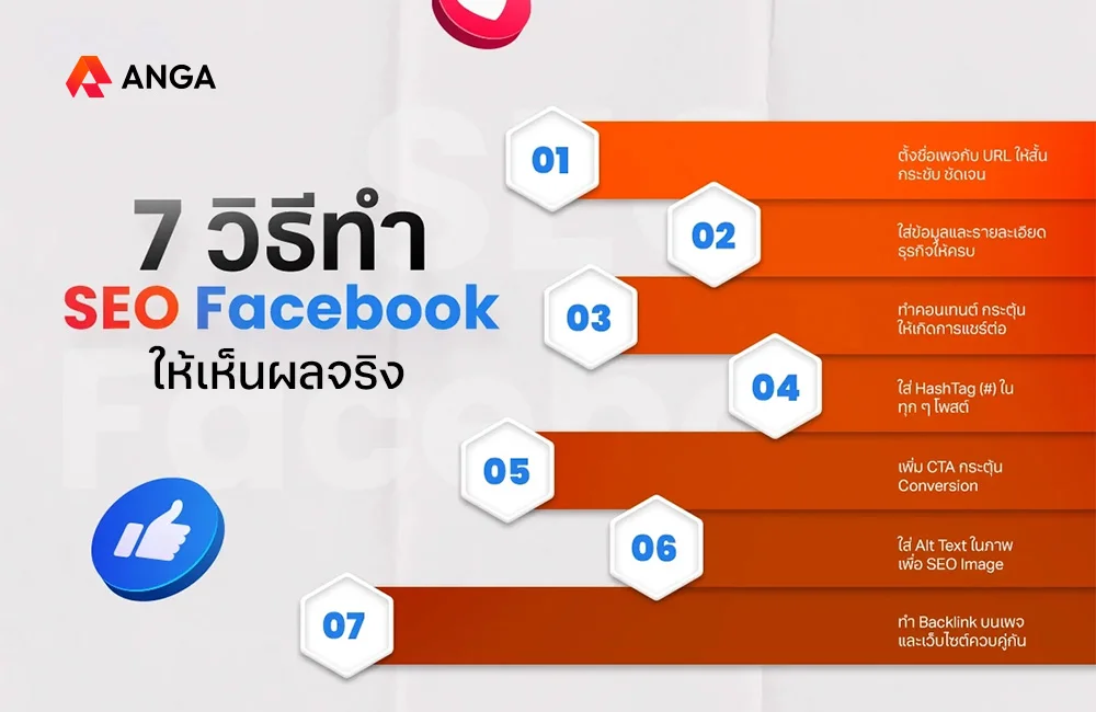 วิธีทำ SEO Facebook